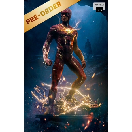 [Pre-Order] Iron Studios - Statue Flash Alternate Version - The Flash Movie - Art Scale 1/10
