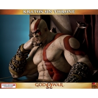 Gaming Heads - Kratos on Throne