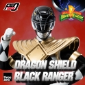 Threezero -  Mighty Morphin Power Rangers - FigZero 1/6 Dragon Shield Black Ranger
