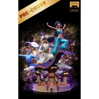 [Pre-Order] Iron Studios - Statue Aladdin and Jasmine - 100 Years Ver - Disney 100TH - Aladdin - Art Scale 1/10 