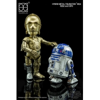 HEROCROSS - Hybrid Metal Action Figuration - Star Wars - C-3PO and R2-D2