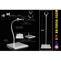 PLAY TOY 1/6 F005 ACTION FIGURE STAND -  Black 35cm 